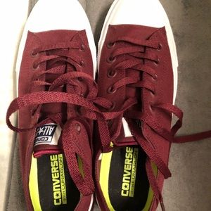New Converse burgundy women’s size 9-1/2